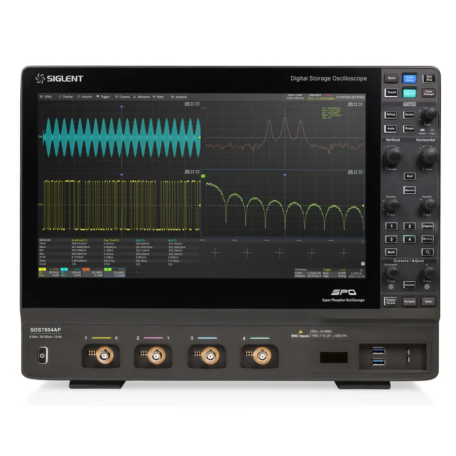 Osciloscopio digital Siglent SDS7804AP