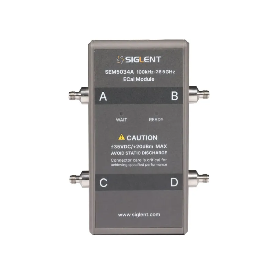 Módulo Siglent SEM5034A de Calibración Electrónica