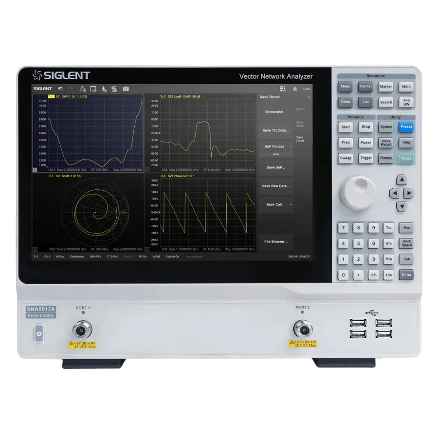 Analizador de Redes Siglent SNA5012A