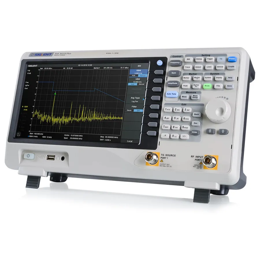 Analizador de Espectro Siglent SSA3021X Plus