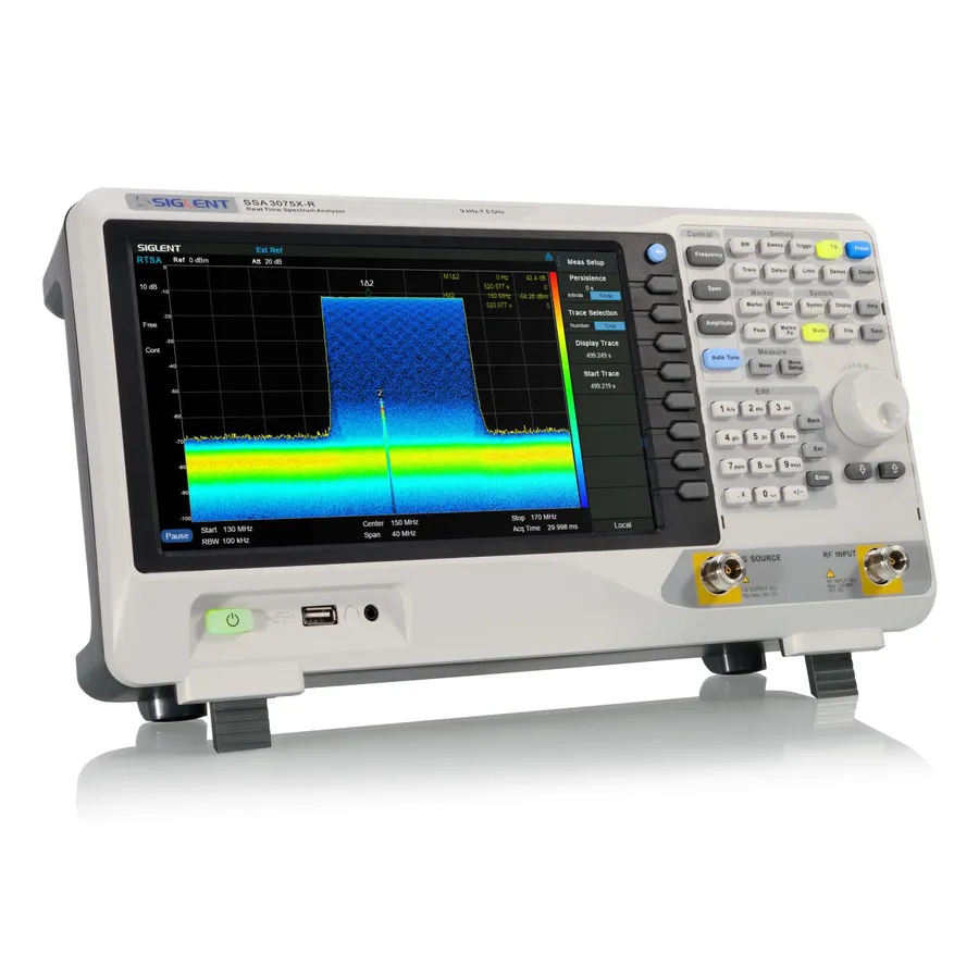 Analizador de Espectro en Tiempo Real Siglent SSA3050X-R
