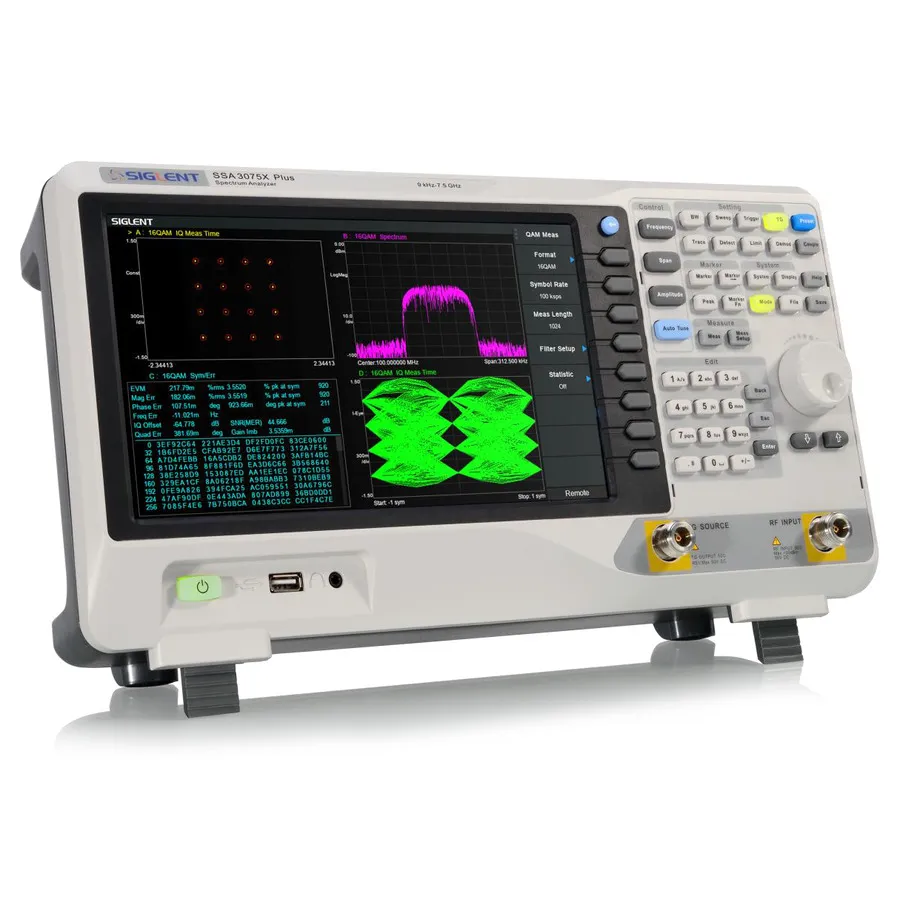 Analizador de Espectro Siglent SSA3075X Plus