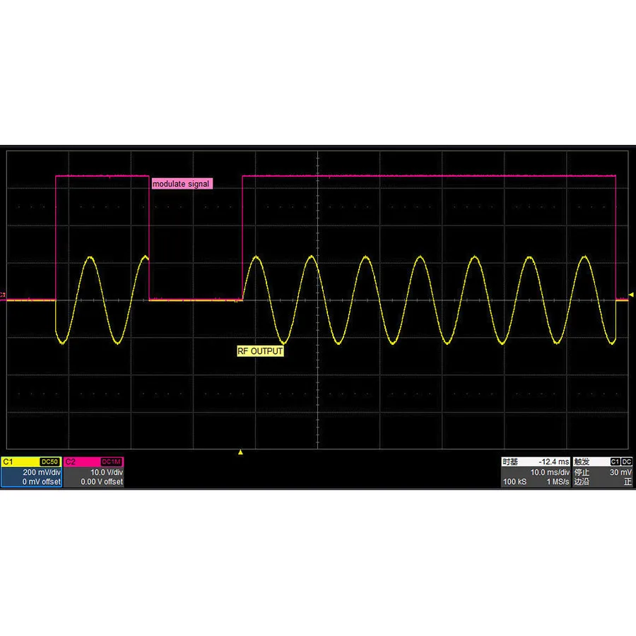 Modulación de Pulso Siglent SSG6080AV-PU