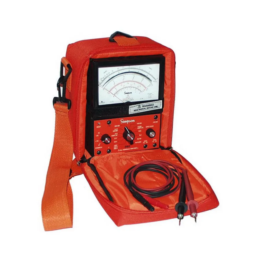 Simpson Electric 12398 Medidor de Voltios y Ohmios