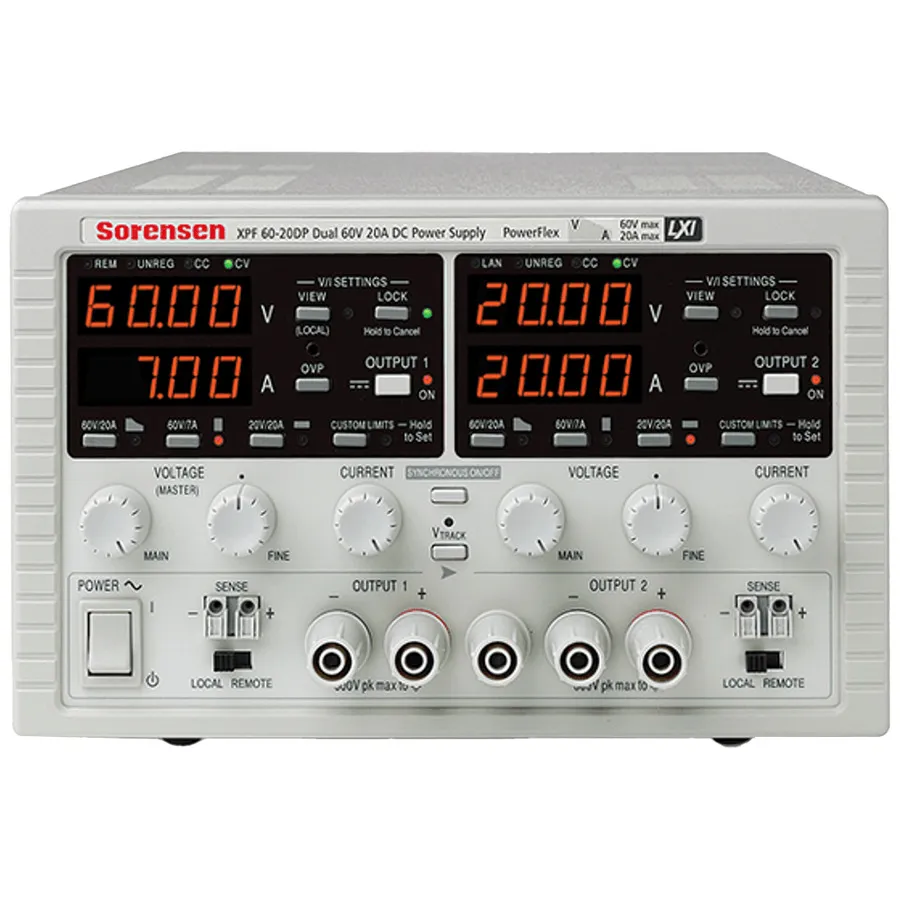 Fuente de Alimentación de Salida Dual Sorensen XPF60-10D