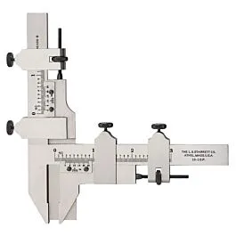 Calibradores Vernier de Dientes Starrett 456MBZ