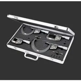 Juego de Micrómetro Electrónico Starrett S3732BXFLZ, 0-4"