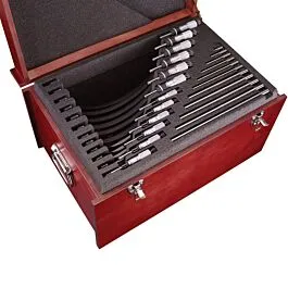 Juego de micrómetros de exteriores Starrett S436MEXRLZ