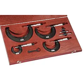 Juego de Micrómetros Externos Starrett ST436.1BXRLZ 0-4"