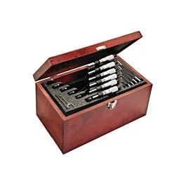 Juego de Micrómetros Externos Starrett SV436.1MCXRLZ