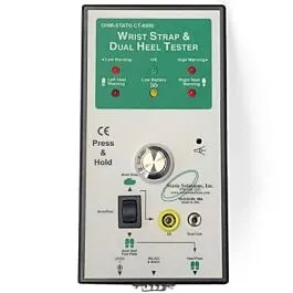 Probador de Correas de Muñeca y Tierra de Talón Static Solutions CT-8920