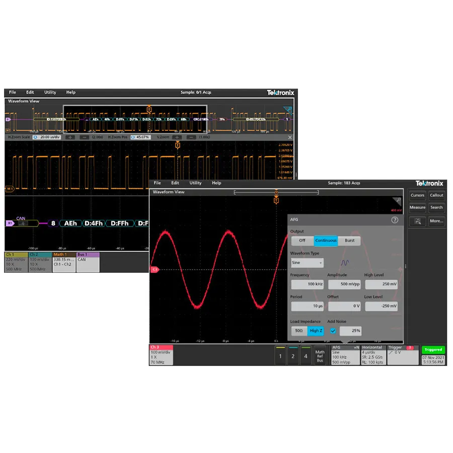 Paquete de Análisis de Disparadores de Protocolo Serie Tektronix 2-ULTIMATE