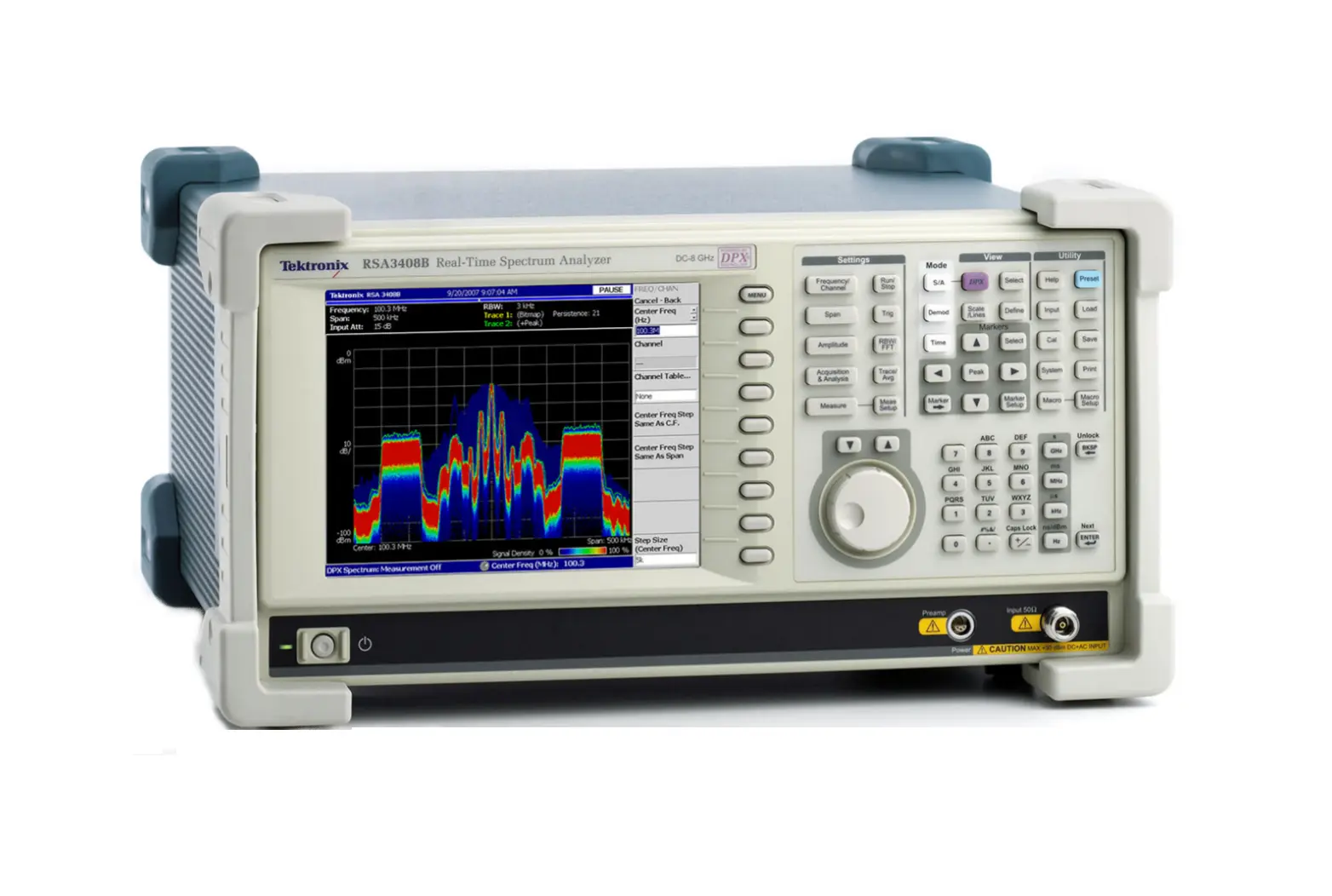 Analizador de espectro en tiempo real Tektronix RSA3408B
