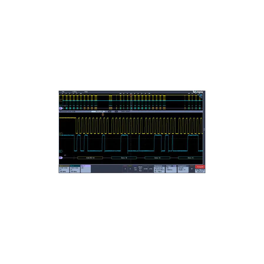 Módulo de Análisis y Disparo de Protocolos Seriales de Audio Tektronix SUP3/SRAUDIO