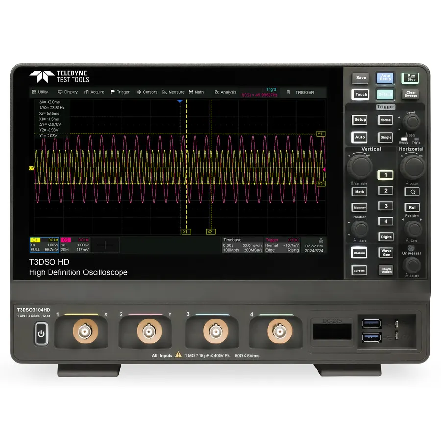 Teledyne LeCroy T3DSO3034HD Osciloscopio Digital