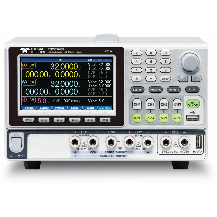 Teledyne LeCroy T3PS33203P Fuente de Poder DC de Triple Salida
