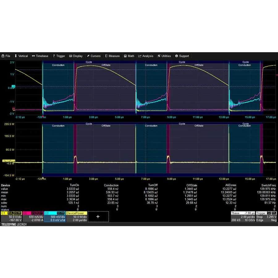 Opción de Análisis de Potencia Teledyne LeCroy WS4KHD-PWR