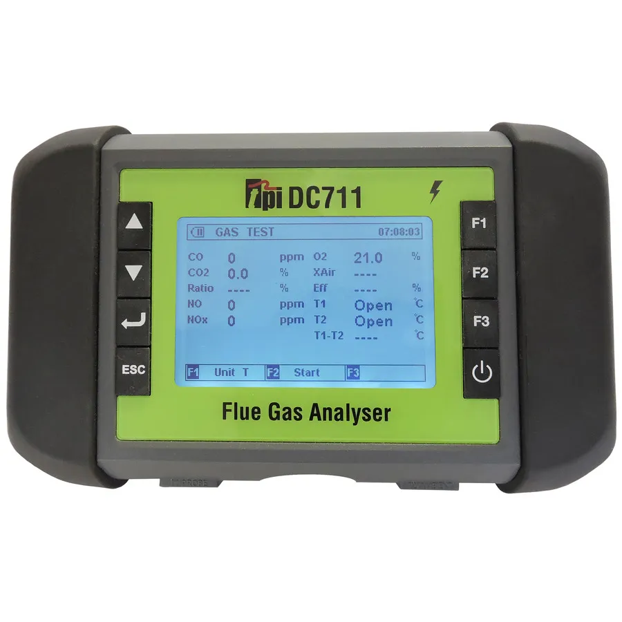 Analizador de Combustión TPI DC711N
