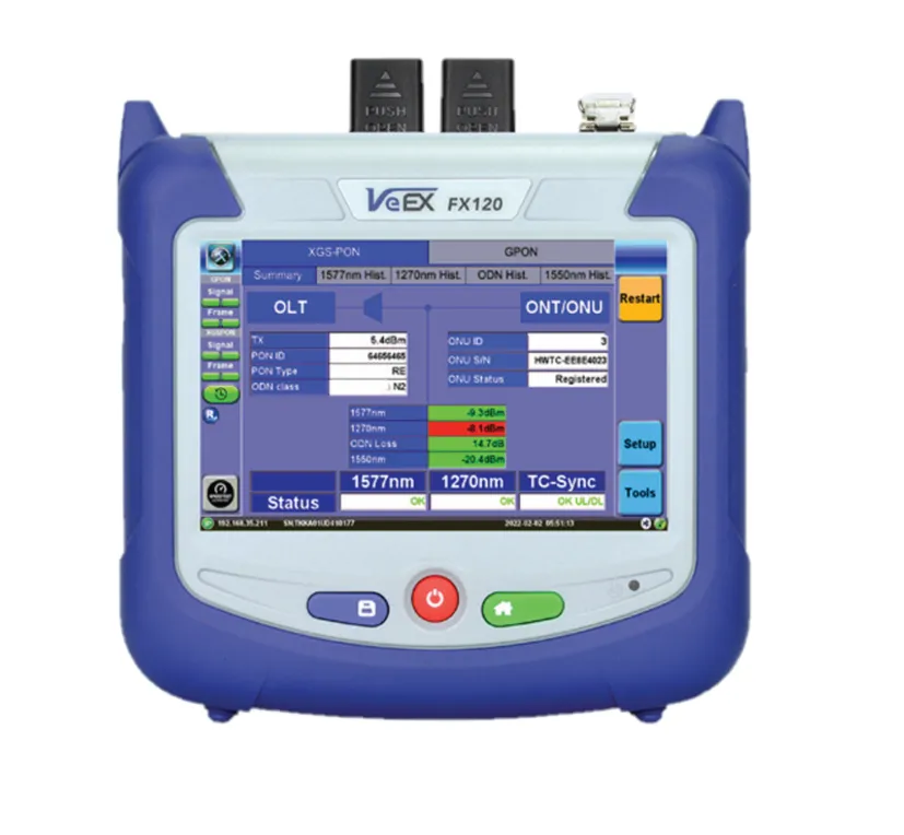 Analizador PON Avanzado VeEX FX120