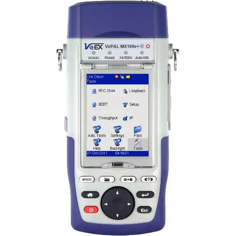 Solución de Prueba de Ethernet VeEX MX100e+