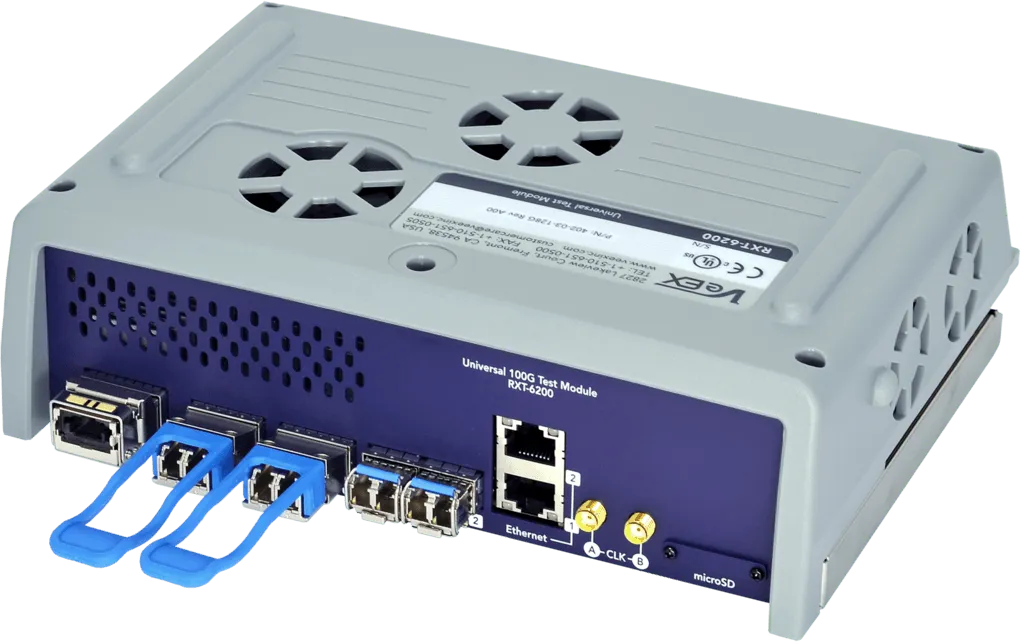 Conjunto de Prueba 100G VeEX RXT-6200
