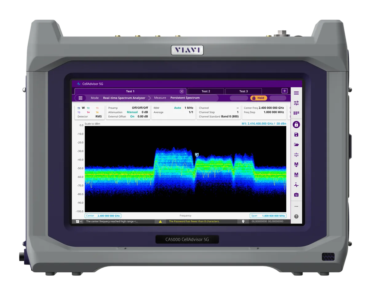 Analizador Viavi CA5000-F001 CellAdvisor 5G