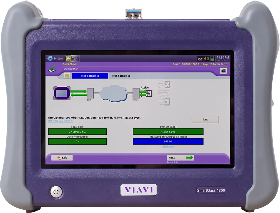 Probador Viavi SC4800-E1/T1