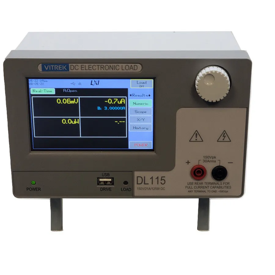 Carga CC Electrónica Vitrek DL115