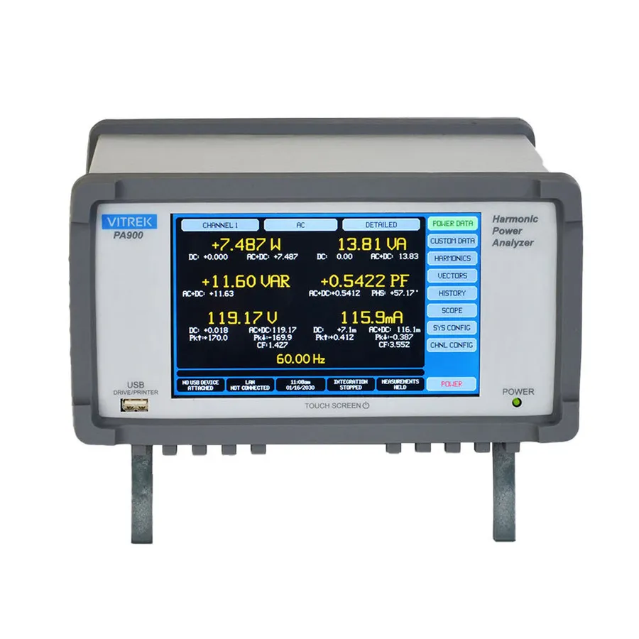 Analizador de Potencia Vitrek PA904AD