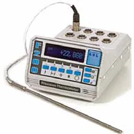 Termómetro de Precisión de 2 Canales WIKA Instrument CTR2000-02-3