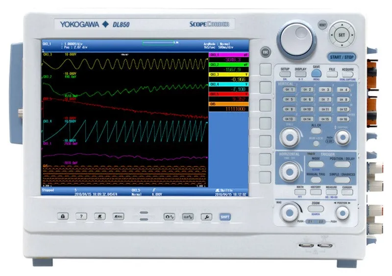 Yokogawa DL850-P1 Registrador de Alcance